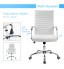 Office Chair Office Desk Chair Ribbed Mid-Back Executive chair Conference Task Chair Adjustable Swivel Chair