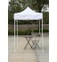 American Phoenix Multicolor Canopy Tent 5x5 Feet Party Tent [White Frame] Gazebo Canopy Commercial Fair Shelter Car Shelter Wedding Party Easily Pop Up