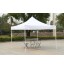 American Phoenix 10x10 [White Frame] Portable Event Canopy Tent, Canopy Tent, Party Tent Gazebo Canopy Commercial Fair Shelter Car Shelter Wedding Party Easy Pop Up (White, 10x10)