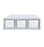 American Phoenix Canopy Tent foot Large White Party Tent Gazebo Canopy Commercial Fair Shelter Car Shelter Wedding Events Party Heavy Duty Tent- (White, 20x20)