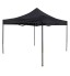 OTLIVE Canopy Tent with 420D Waterproof Top Portable Pop Up Tents for Outdoor Events Wedding Parties (10x10, Black)